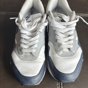 Nike Blue and White Sneakers
